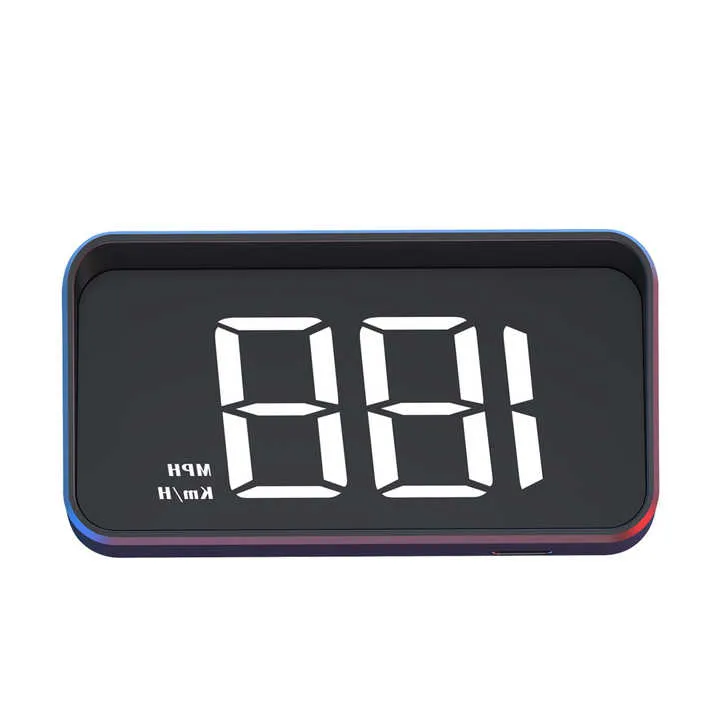 شاشة عرض أمامية M2 HUD GPS على الزجاج . M2 HUD GPS Head-up Display, Speedometer, Head-up