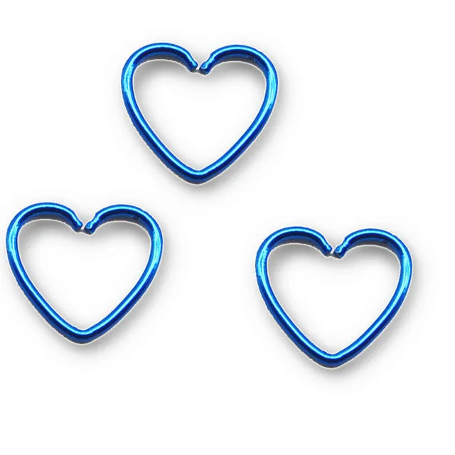 10 pcs Ear Nail Bone Heart Star Earring Piercing helix ear stud tragus Ear Piercing Black Silver Gold Cartilage Ring For Women
