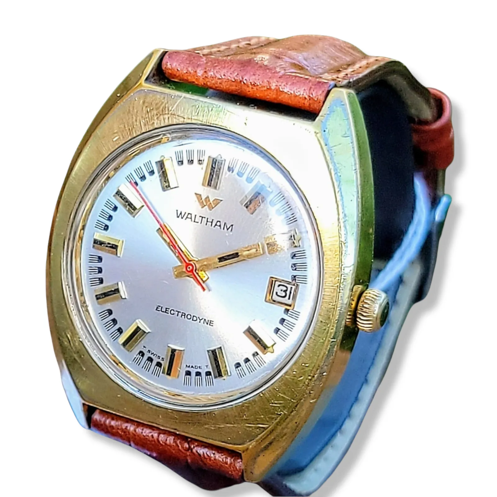 1970's WALTHAM Electrodyne Watch Swiss