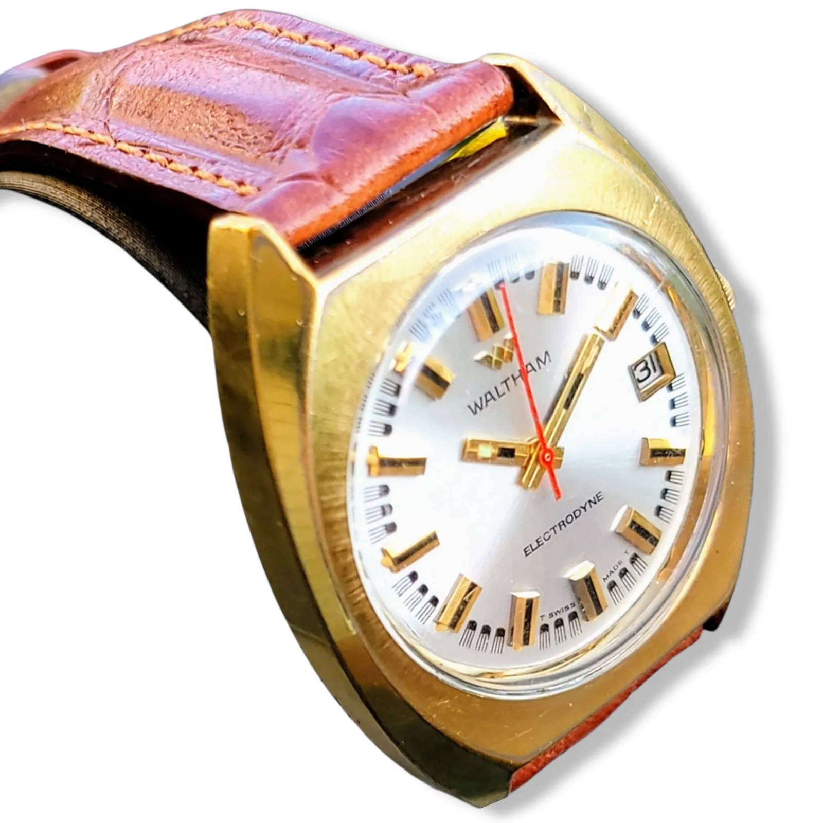1970's WALTHAM Electrodyne Watch Swiss