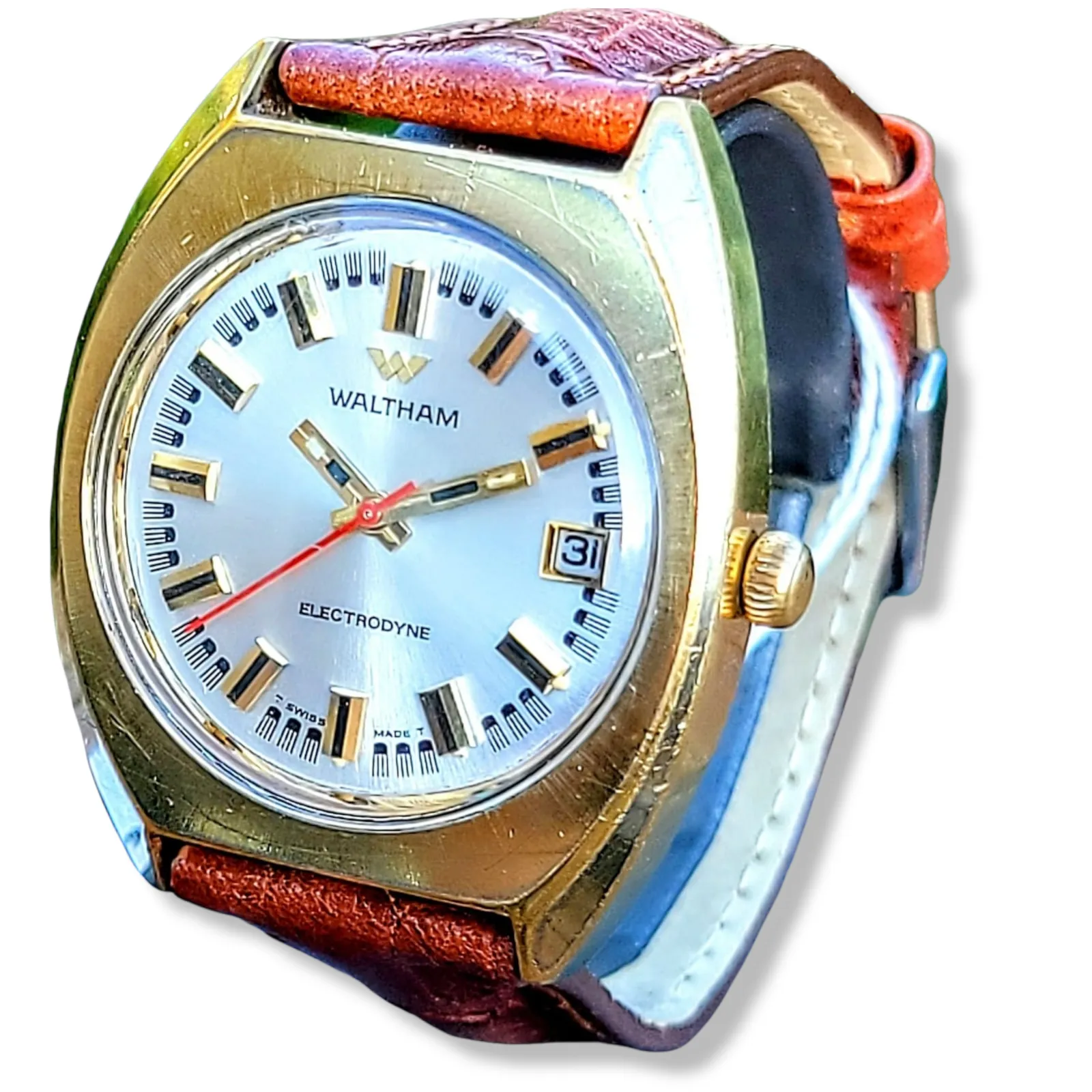 1970's WALTHAM Electrodyne Watch Swiss