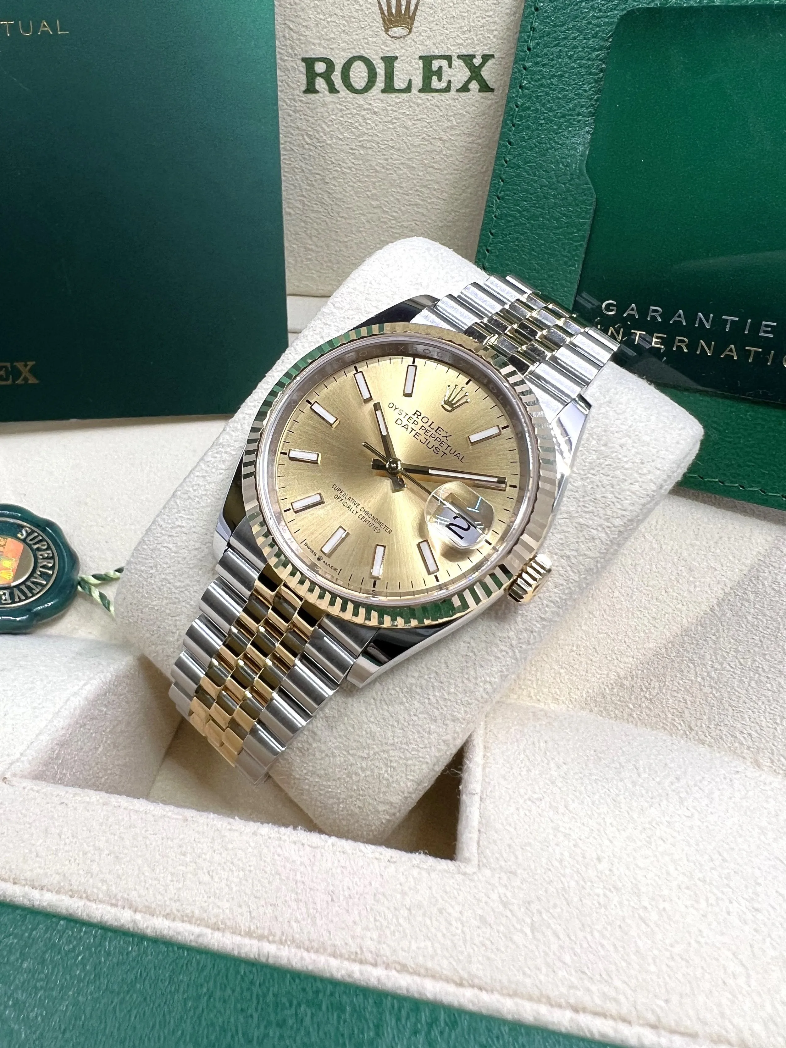 2021 Rolex Datejust 36 126233