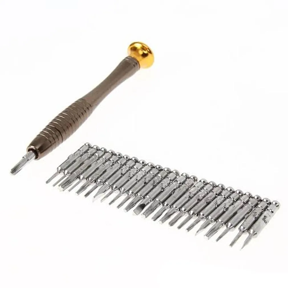 25-in-1 Multi-Purpose Precision Screwdriver Wallet Kit Repair Tools