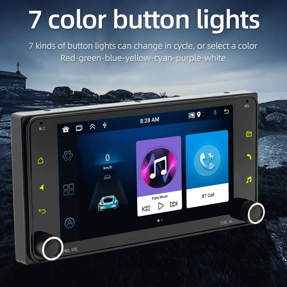 7 Inch Android Navigation For Toyota Corolla - Bluetooth Fm 1   32G
