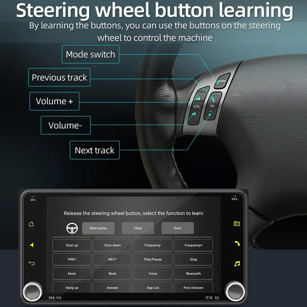 7 Inch Android Navigation For Toyota Corolla - Bluetooth Fm 1   32G