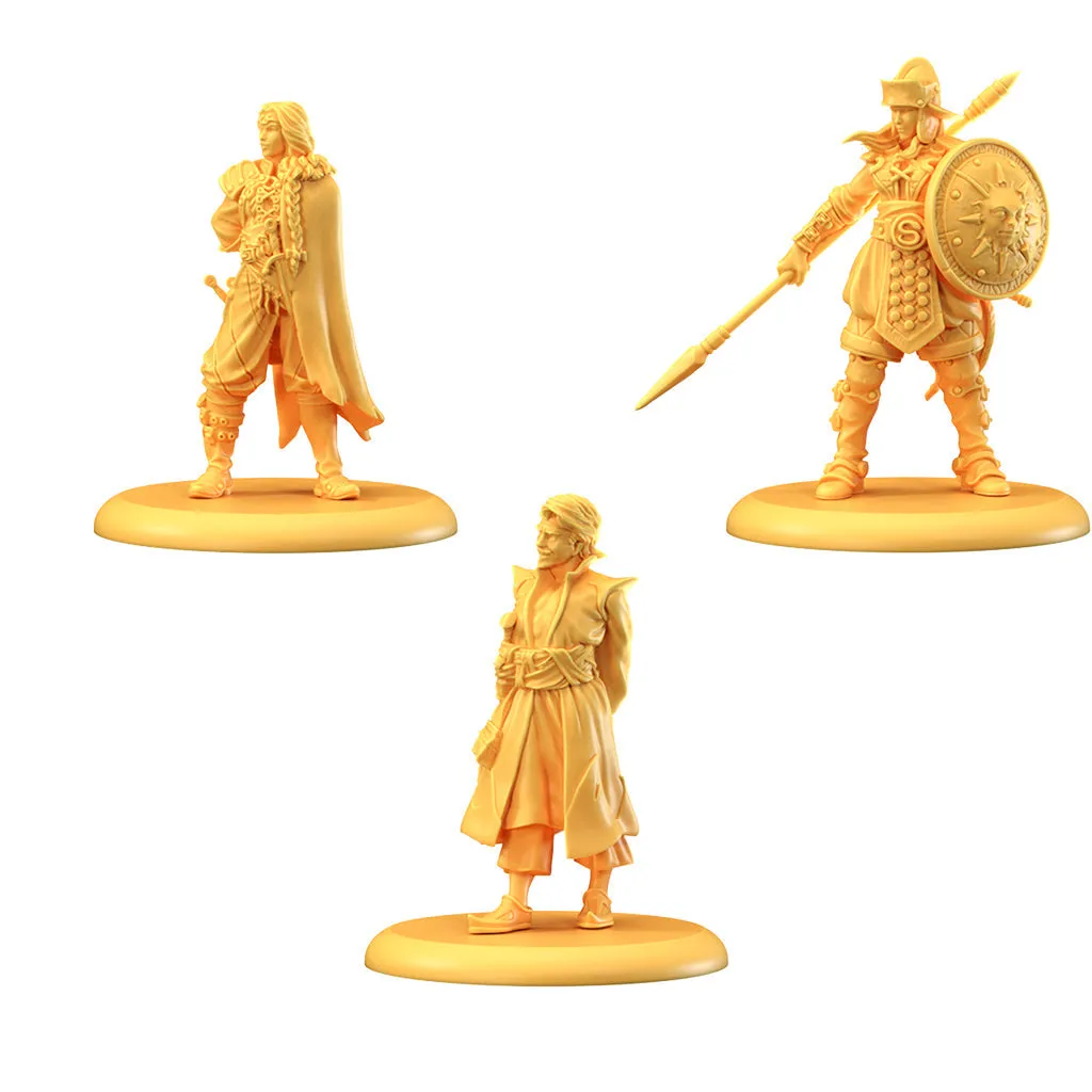 A Song of Ice and Fire: Tabletop Miniatures Game - House Martell - Heroes 1