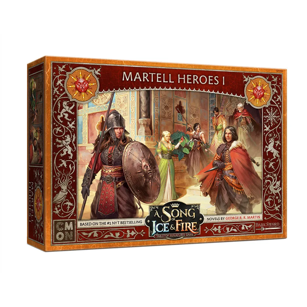 A Song of Ice and Fire: Tabletop Miniatures Game - House Martell - Heroes 1