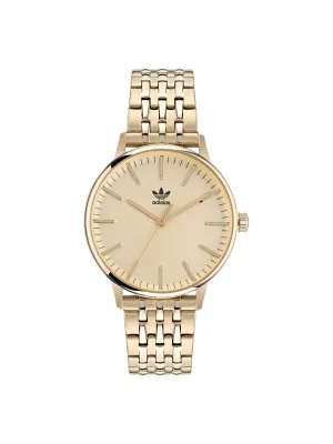Adidas Originals Gold Dial Unisex Watch - AOSY22024