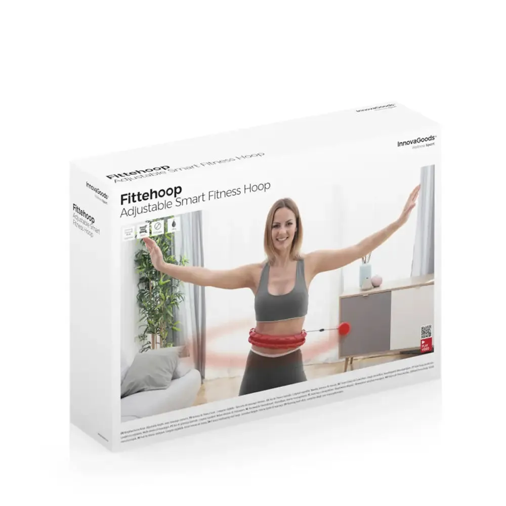 Adjustable Smart Fitness Hoop with Weight Fittehoop Innovagoods