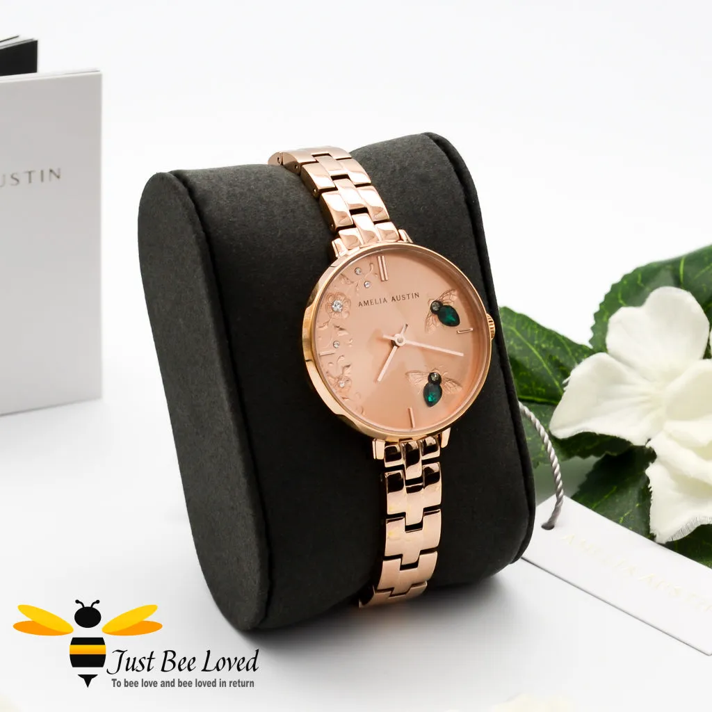 Amelia Austin Bee Bracelet Watch - 2 Colours