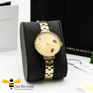 Amelia Austin Bee Bracelet Watch - 2 Colours
