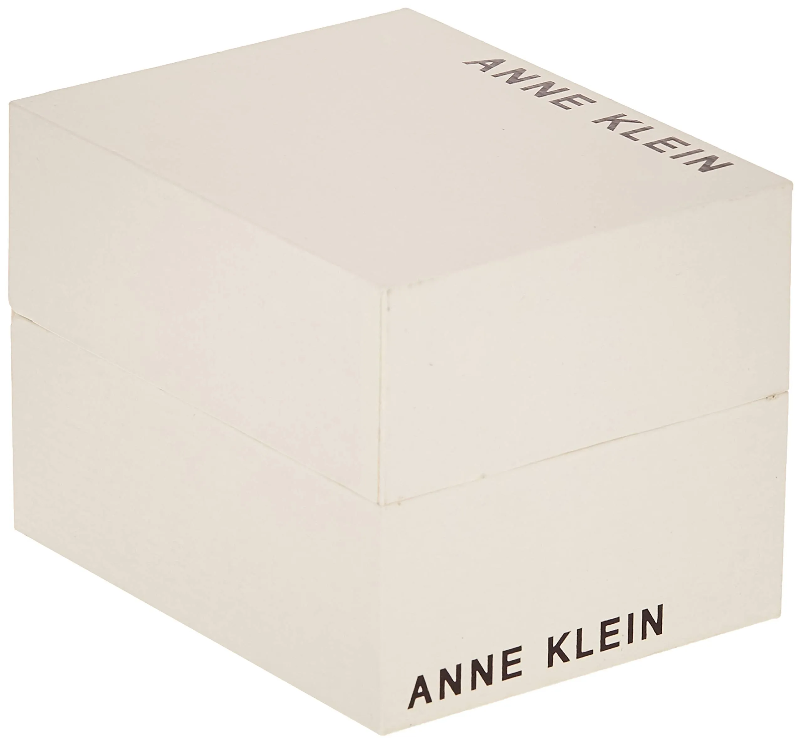 Anne Klein Women's AK/1610WTRG Diamond Dial Rose Gold-Tone and White Ceramic Bracelet Watch