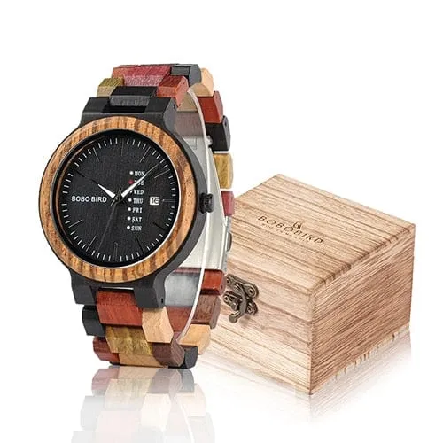 Autumn Forest Men - Women Wood Wristwatches