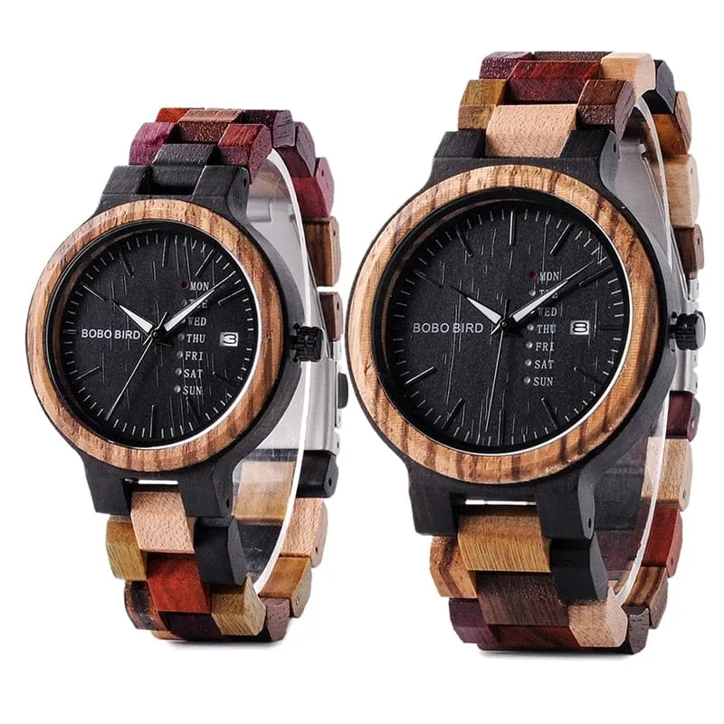 Autumn Forest Men - Women Wood Wristwatches
