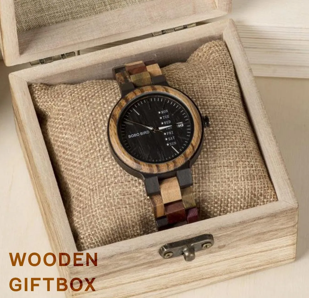 Autumn Forest Men - Women Wood Wristwatches