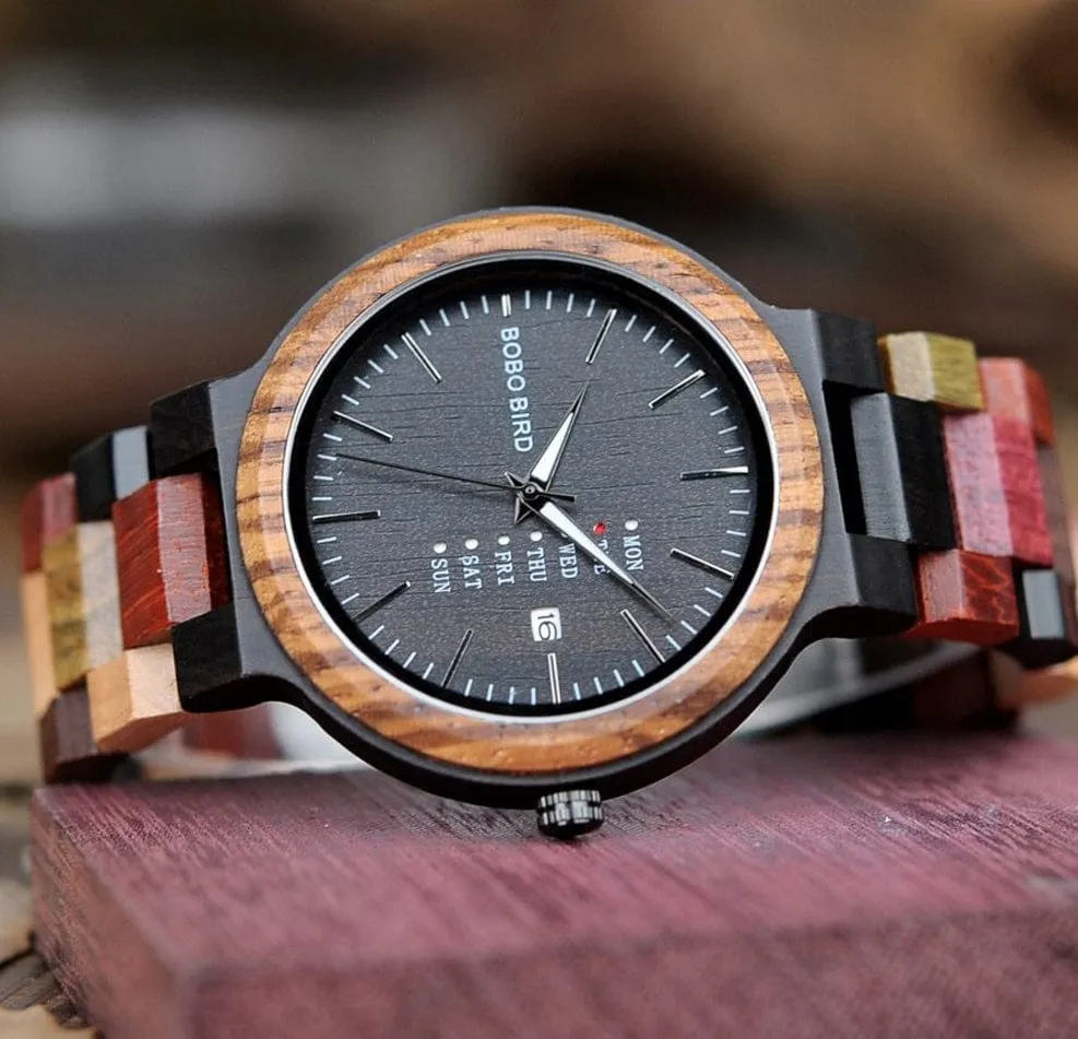 Autumn Forest Men - Women Wood Wristwatches