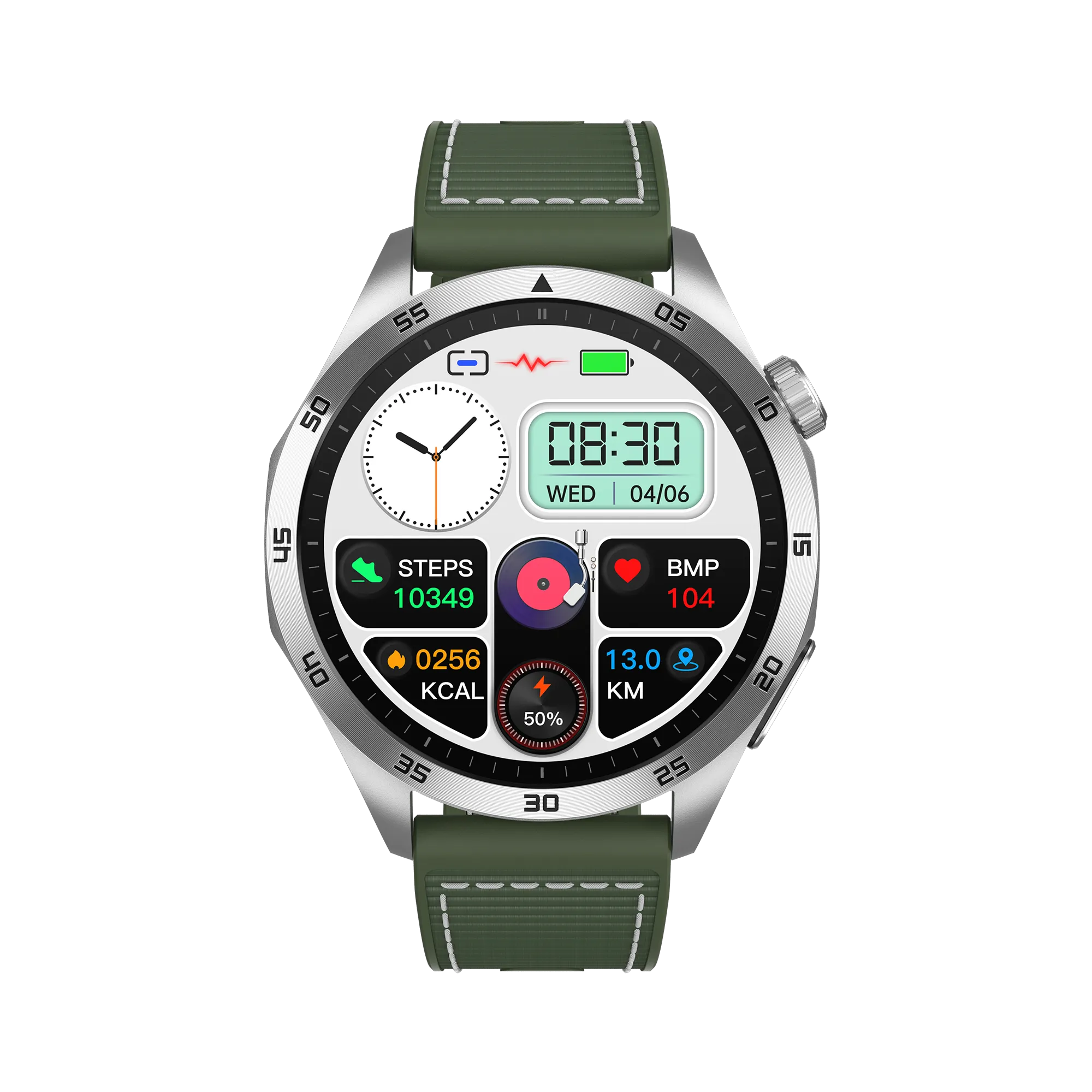 Bearscome pro 4 Intelligent micro-physical examination Blood Glucose ECG Pressure Blood Oxygen Smartwatch