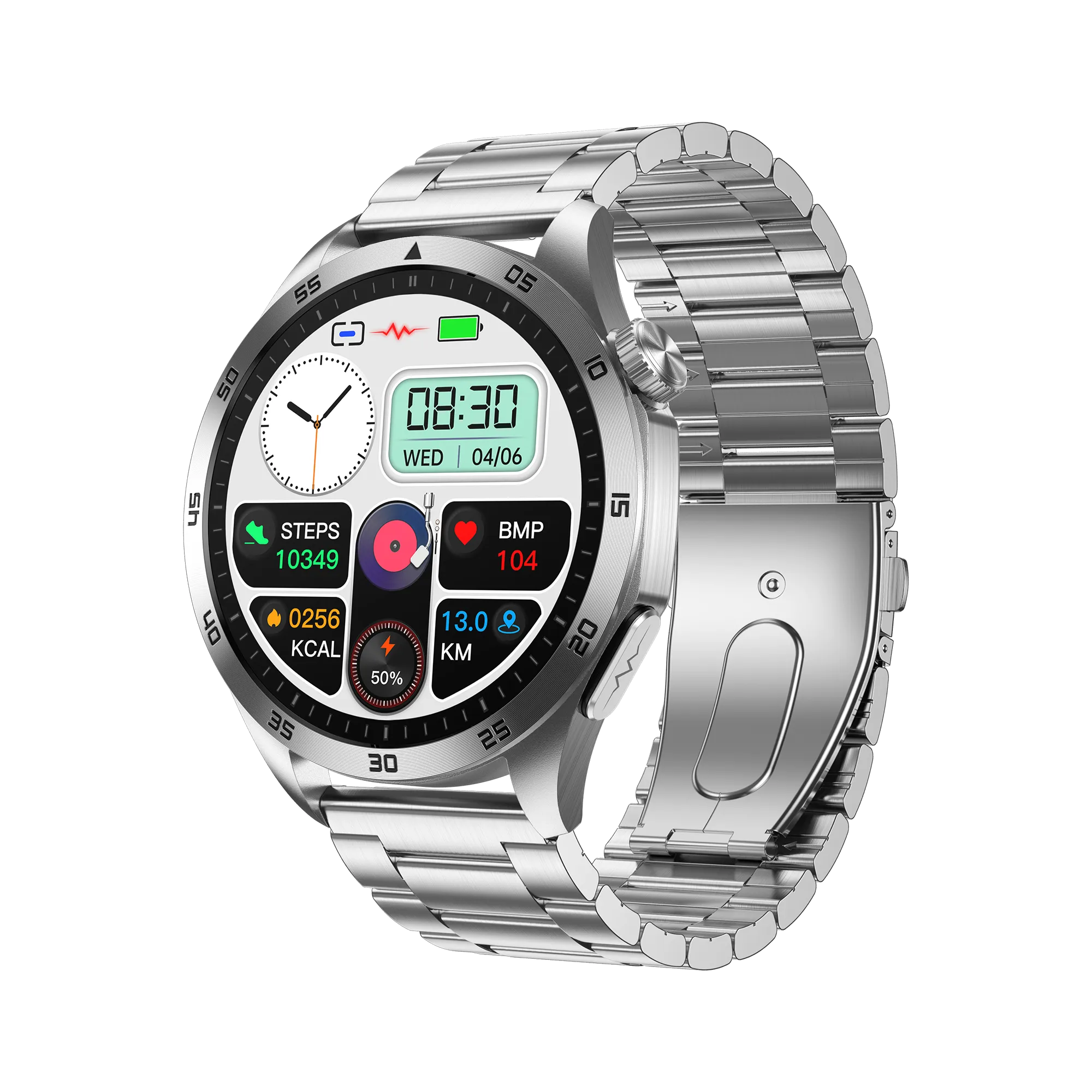 Bearscome pro 4 Intelligent micro-physical examination Blood Glucose ECG Pressure Blood Oxygen Smartwatch