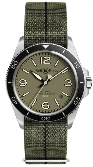 Bell & Ross Watch Vintage BR V2-92 Military Green