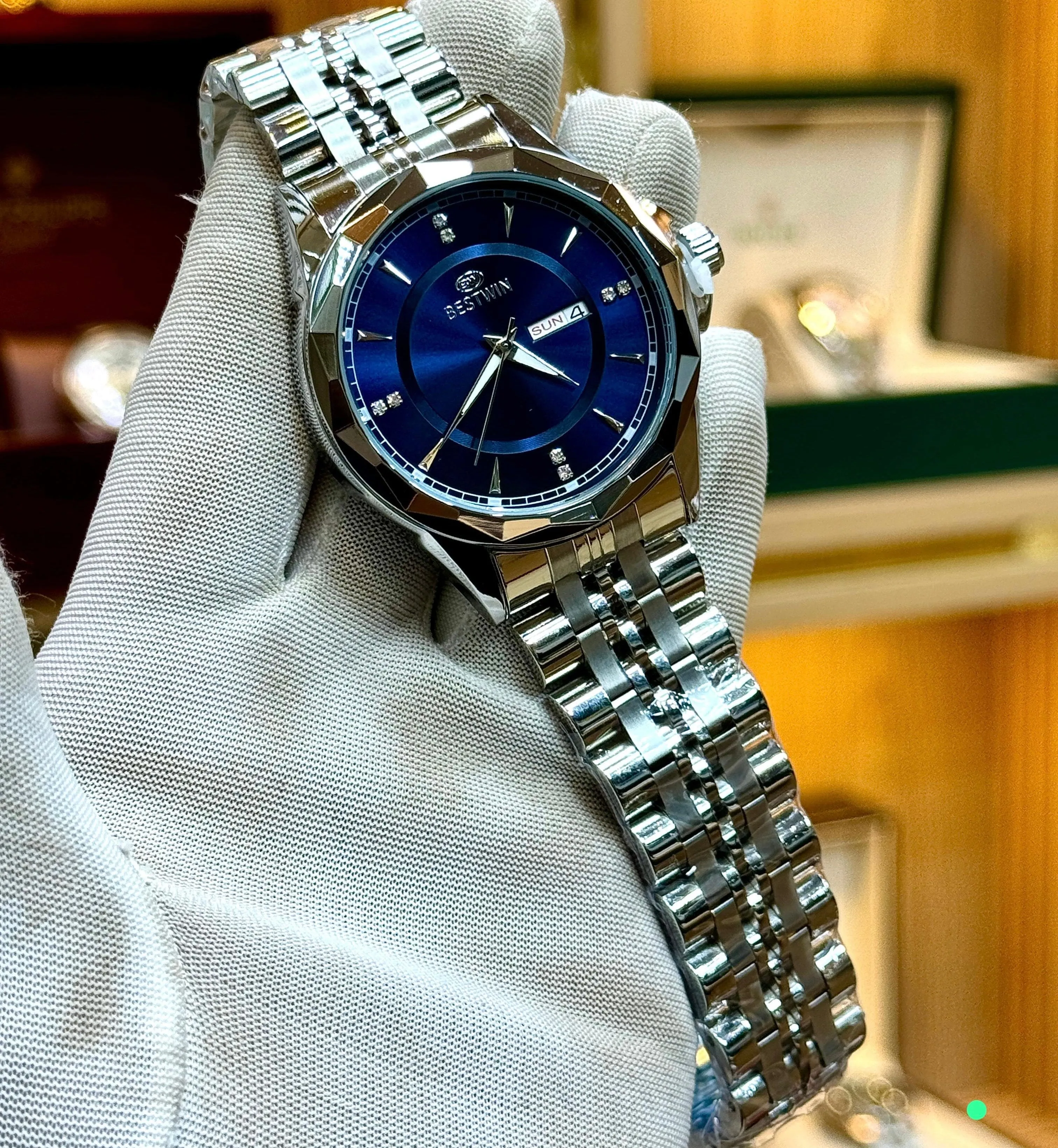 BESTWIN Original - New Model with Day/Date Feature and Butterfly Lock