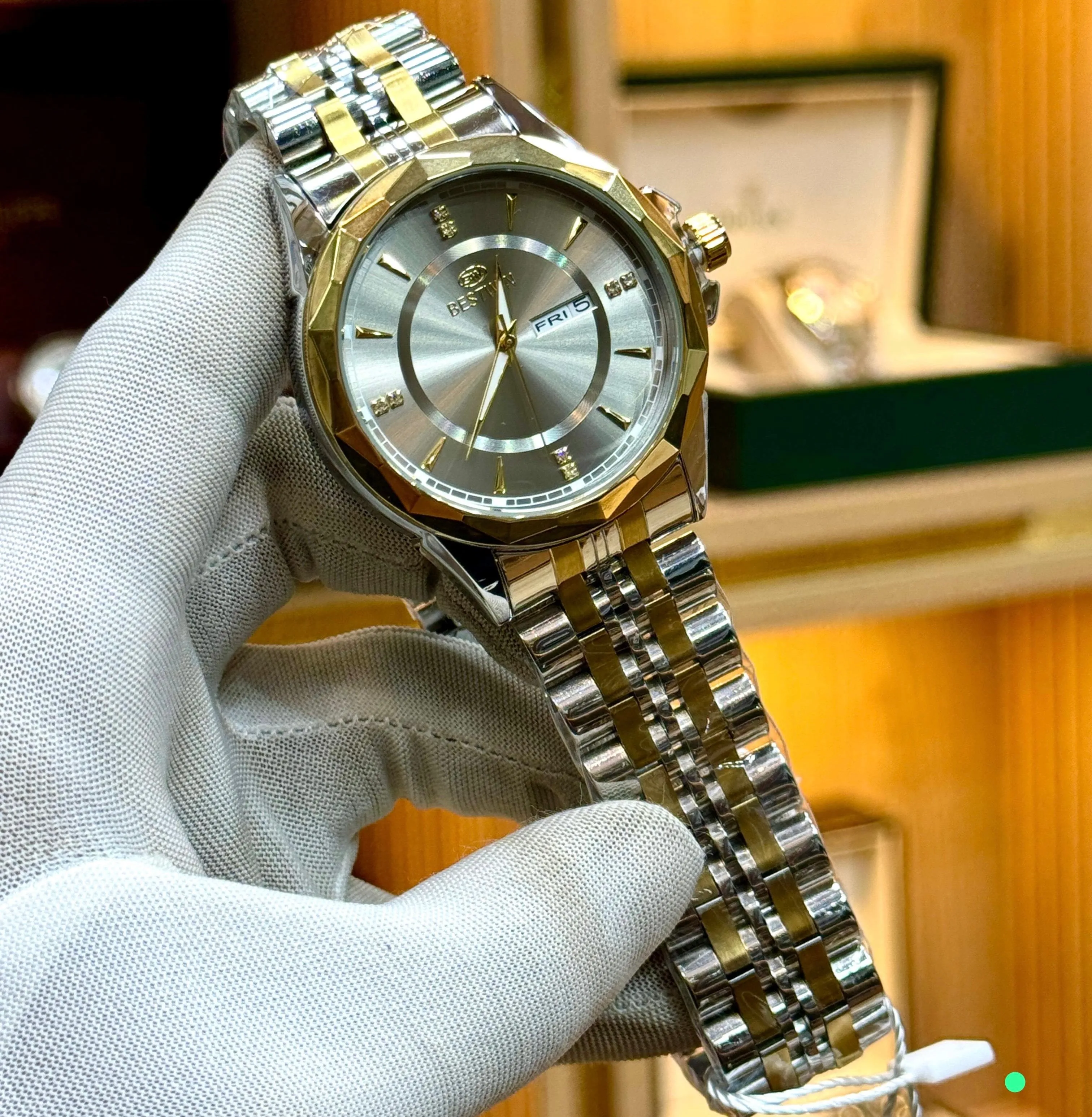 BESTWIN Original - New Model with Day/Date Feature and Butterfly Lock