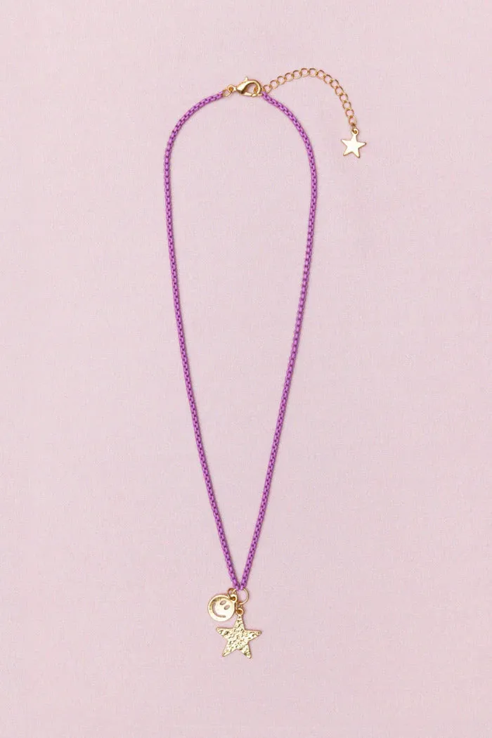 Boutique Chic Starshine Smiles Necklace