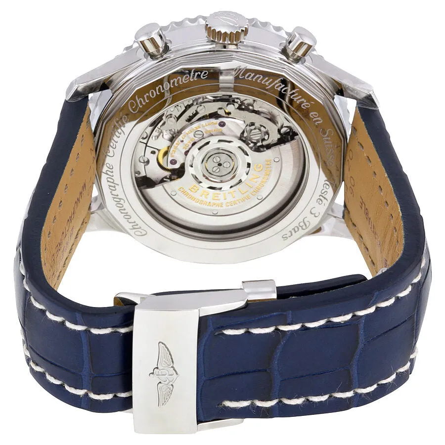 Breitling Navitimer 01 Chronograph Automatic Blue Dial Blue Leather Men's Watch AB012721-C889BLCD AB012721-C889-747P-A20D.1