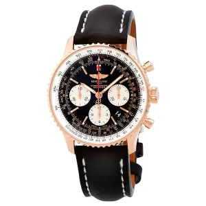 Breitling Navitimer 01 Chronograph Automatic Chronometer Black Dial Men's Watch RB012012-BA49-435X RB012012/BA49-435X-R20BA.1