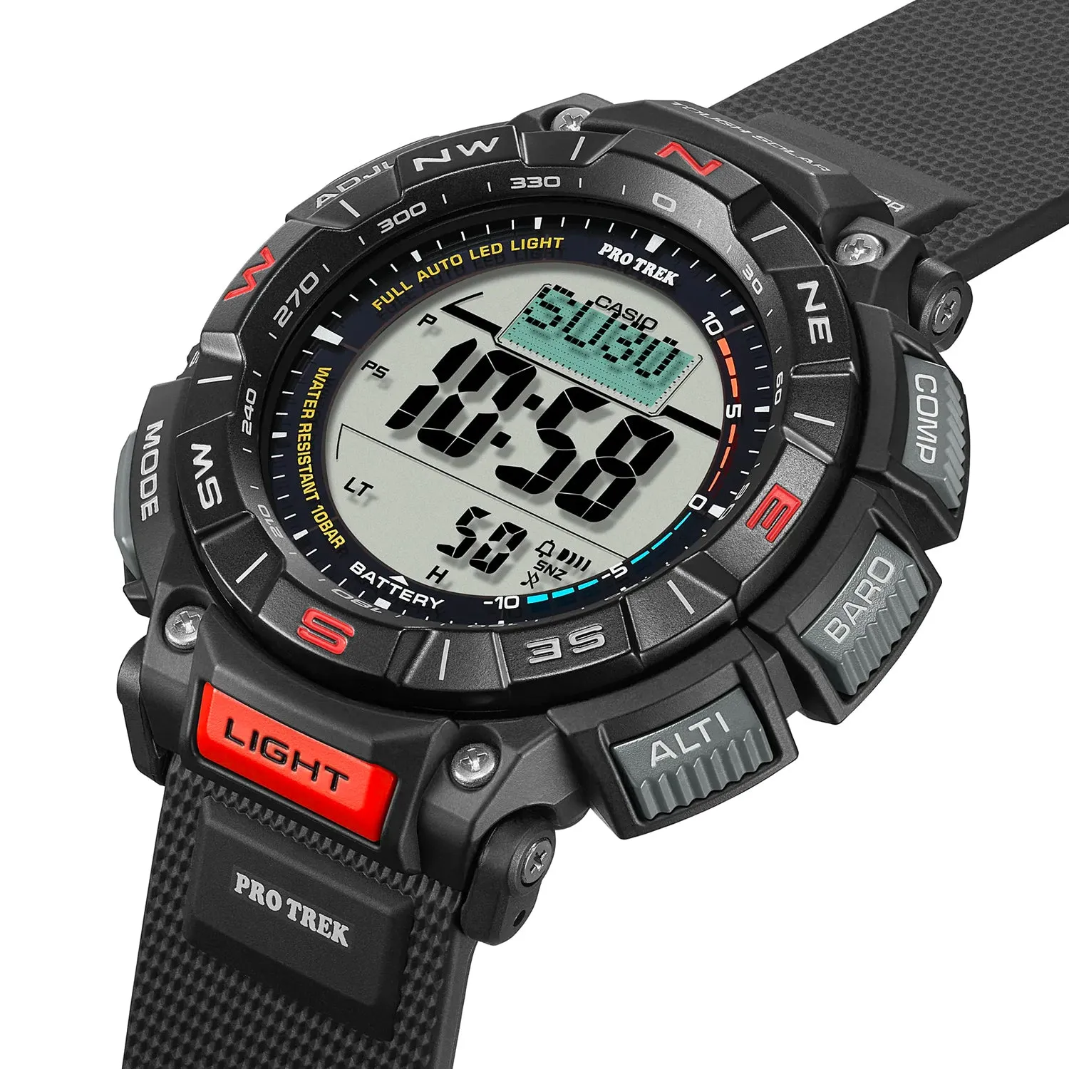 Casio Protrek PRG340-1 Black/Red