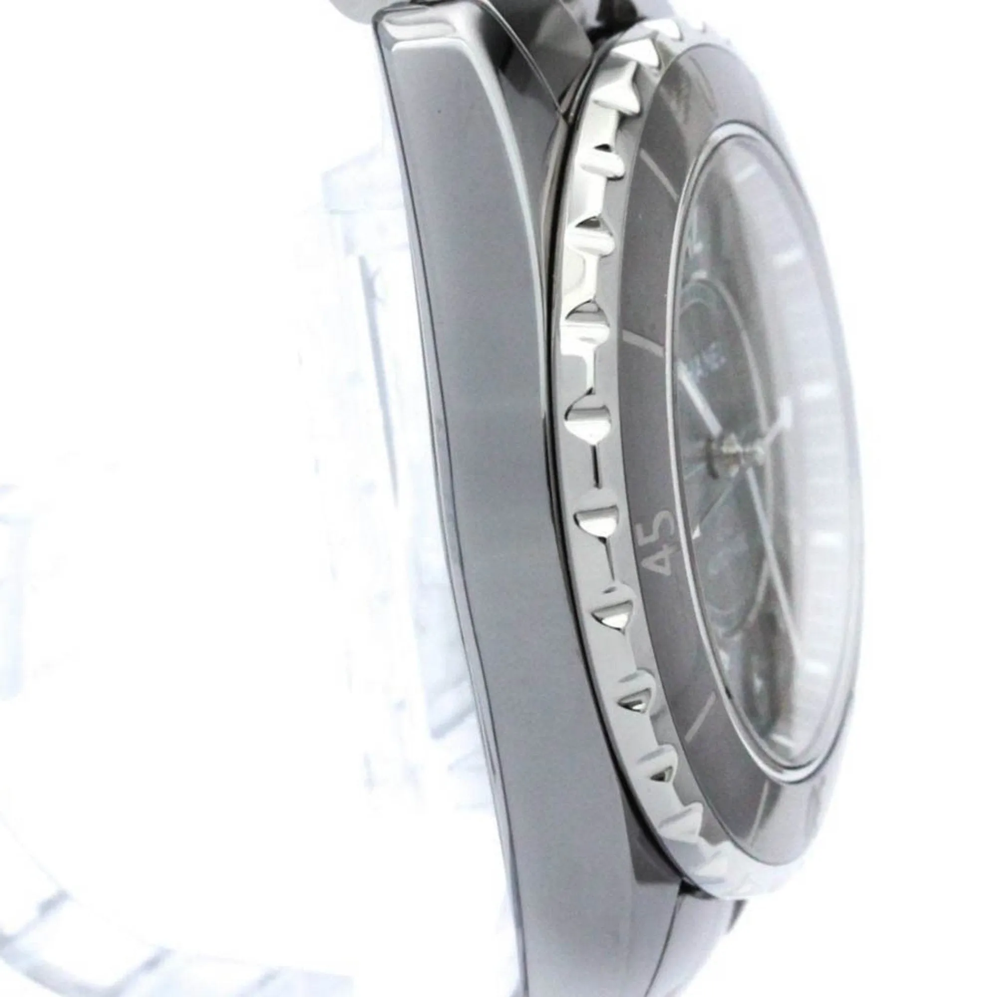 Chanel J12 Chromatic Titanium Ceramic Automatic Mens Watch H2979 BF563379