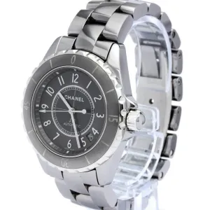 Chanel J12 Chromatic Titanium Ceramic Automatic Mens Watch H2979 BF563379