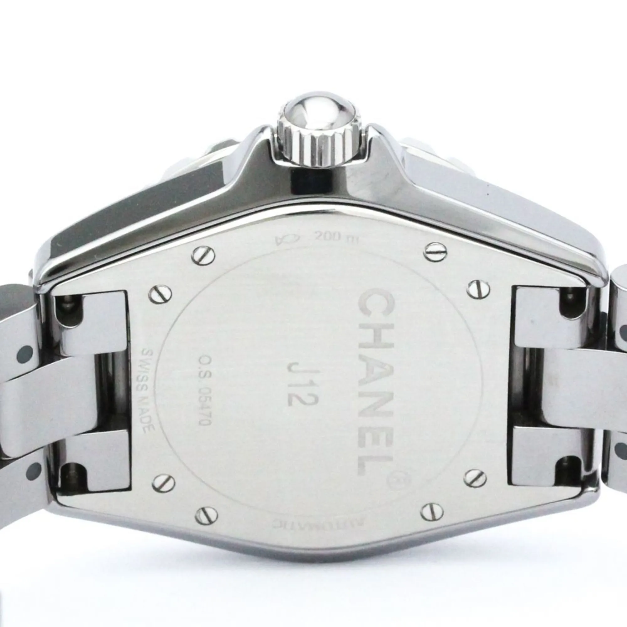 Chanel J12 Chromatic Titanium Ceramic Automatic Mens Watch H2979 BF563379