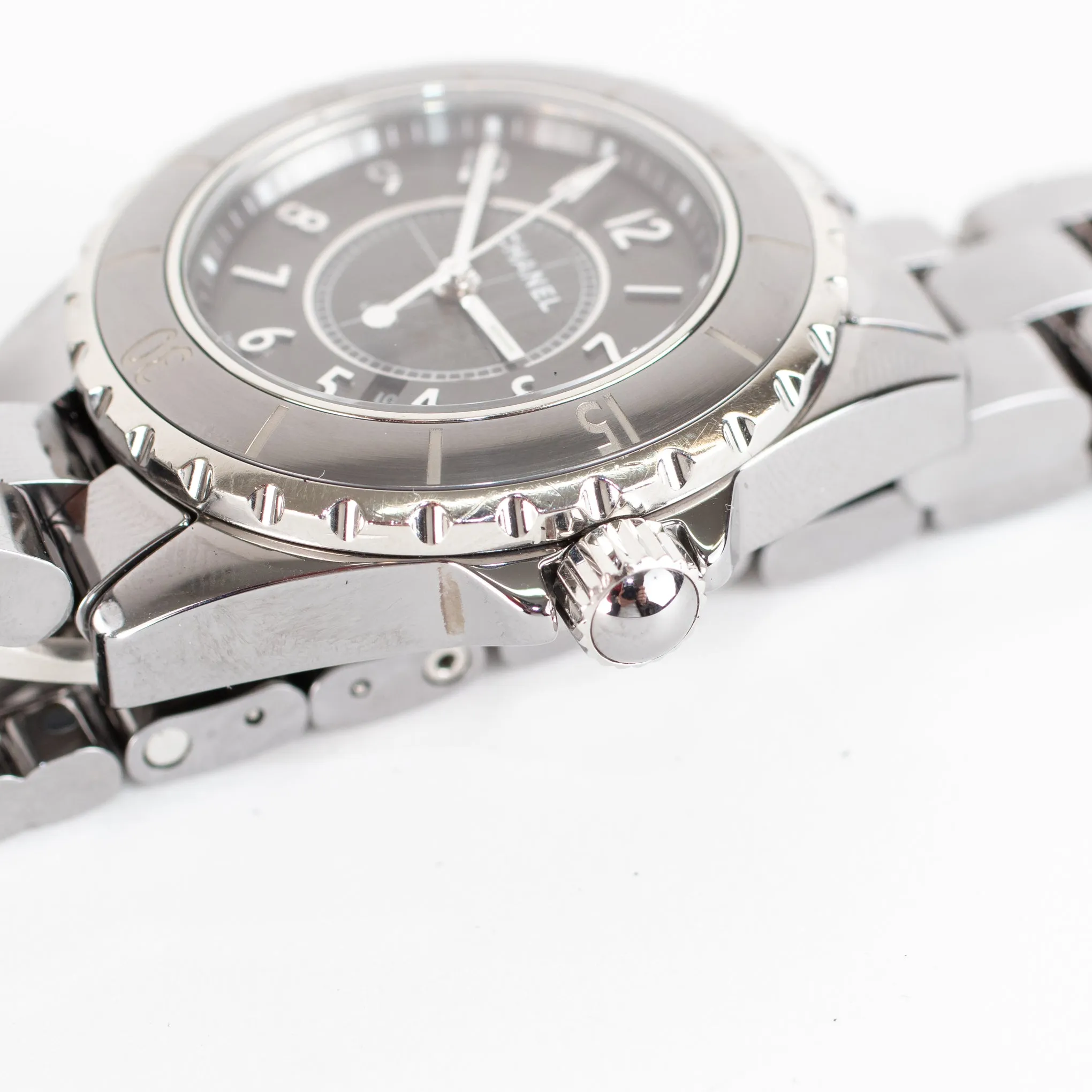 Chanel J12 Metallic Silver Highly Resistant Ceramic Quartz Movement Watch