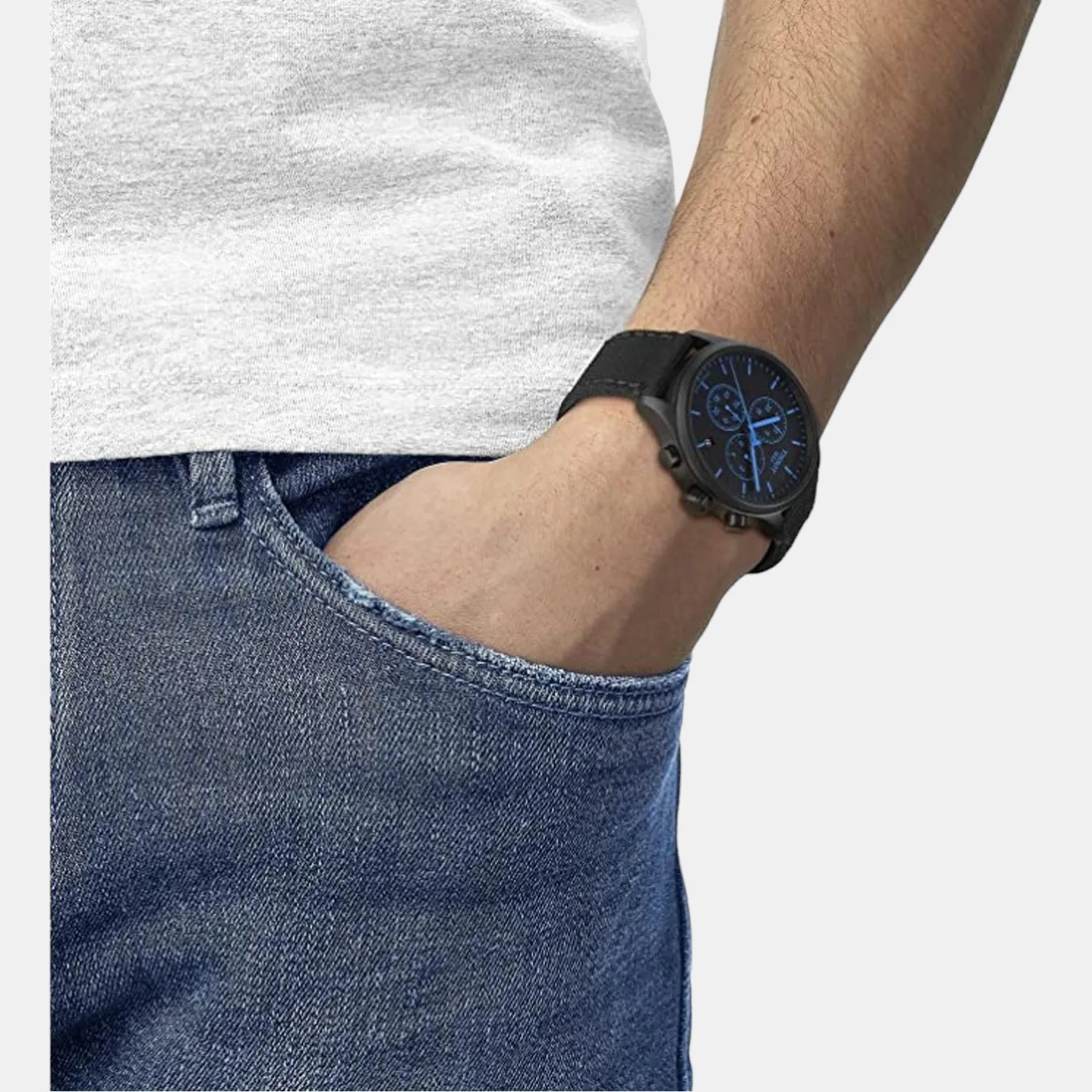 Chrono Xl Men Stainless Steel Watch T1166173705100