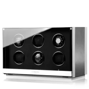 Chronovision Watch Winder Ambiance VI Alu White Silk