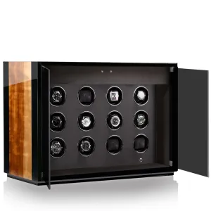 Chronovision Watch Winder Ambiance XII Aurosso High Gloss Black High Gloss