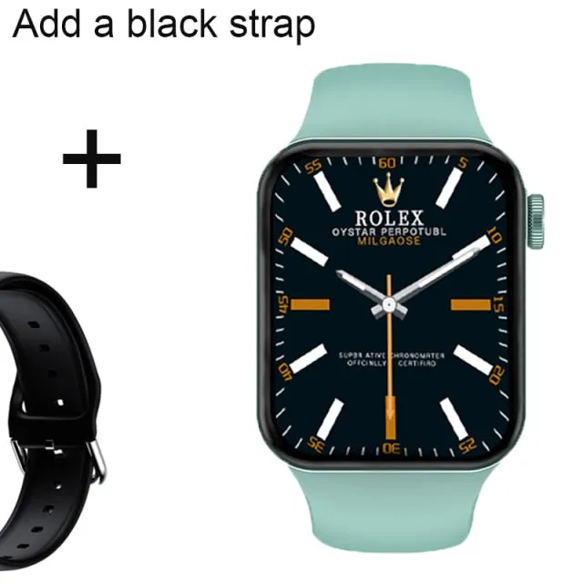 CHYCET Smart Watch 7 Series 44mm IWO Smartwatch Men Sport 1.75 Inch Split Screen Sleep Monitor Women Watches for Ios Android