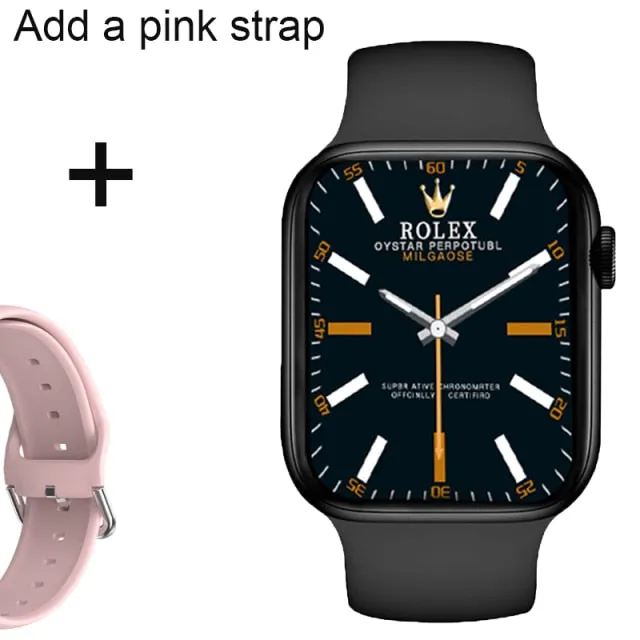 CHYCET Smart Watch 7 Series 44mm IWO Smartwatch Men Sport 1.75 Inch Split Screen Sleep Monitor Women Watches for Ios Android