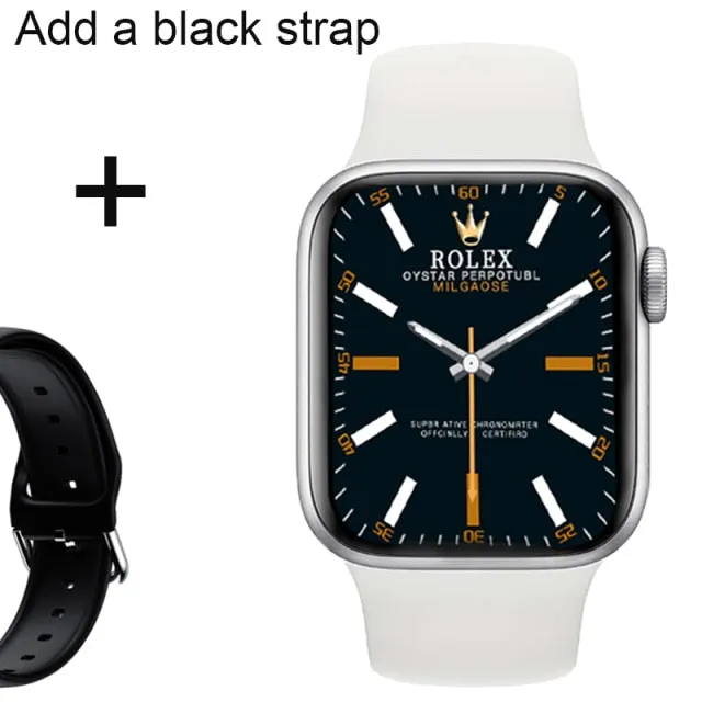 CHYCET Smart Watch 7 Series 44mm IWO Smartwatch Men Sport 1.75 Inch Split Screen Sleep Monitor Women Watches for Ios Android
