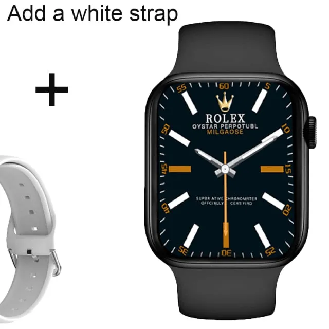 CHYCET Smart Watch 7 Series 44mm IWO Smartwatch Men Sport 1.75 Inch Split Screen Sleep Monitor Women Watches for Ios Android