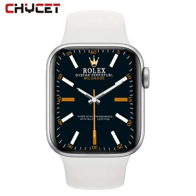 CHYCET Smart Watch 7 Series 44mm IWO Smartwatch Men Sport 1.75 Inch Split Screen Sleep Monitor Women Watches for Ios Android
