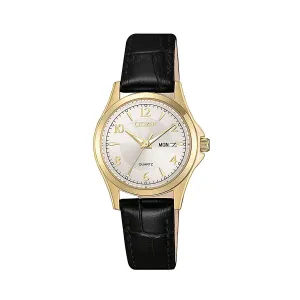 Citizen EQ0593-26A - Ladies Gold Dress Watch