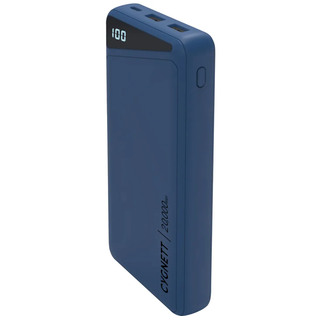 Cygnett ChargeUp Boost 2nd Gen 20K mAh Power Bank - Blue