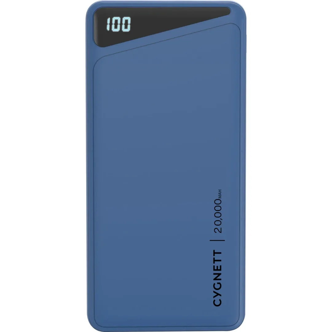 Cygnett ChargeUp Boost 2nd Gen 20K mAh Power Bank - Blue