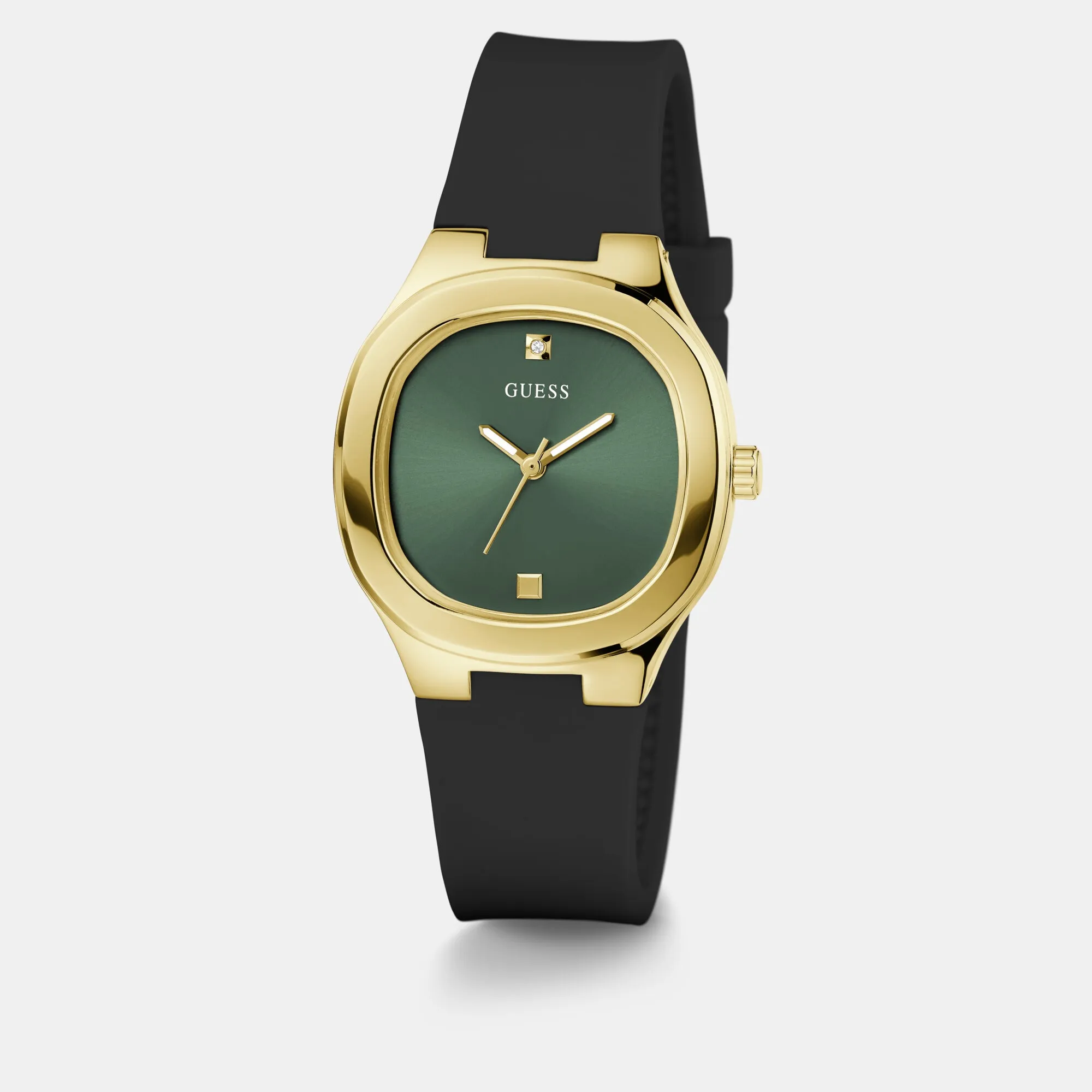 Eve Women's Green Analog Silicone Watch GW0658L1
