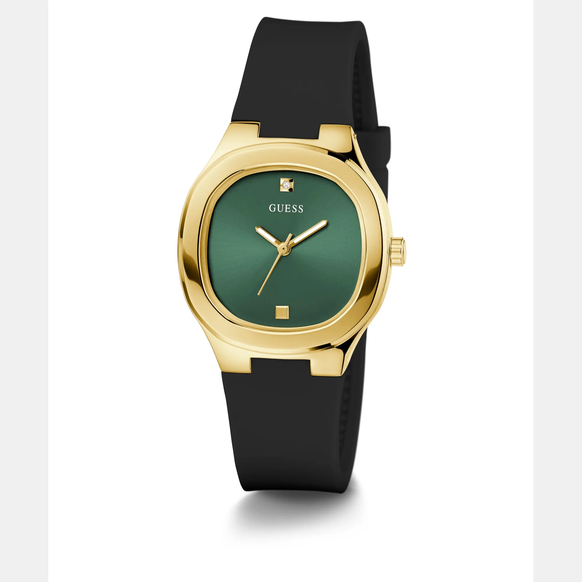 Eve Women's Green Analog Silicone Watch GW0658L1