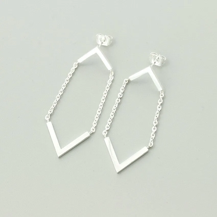 Fashion Women Stainless Steel Long Chain With