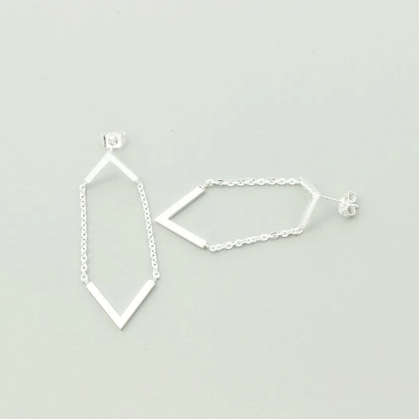 Fashion Women Stainless Steel Long Chain With