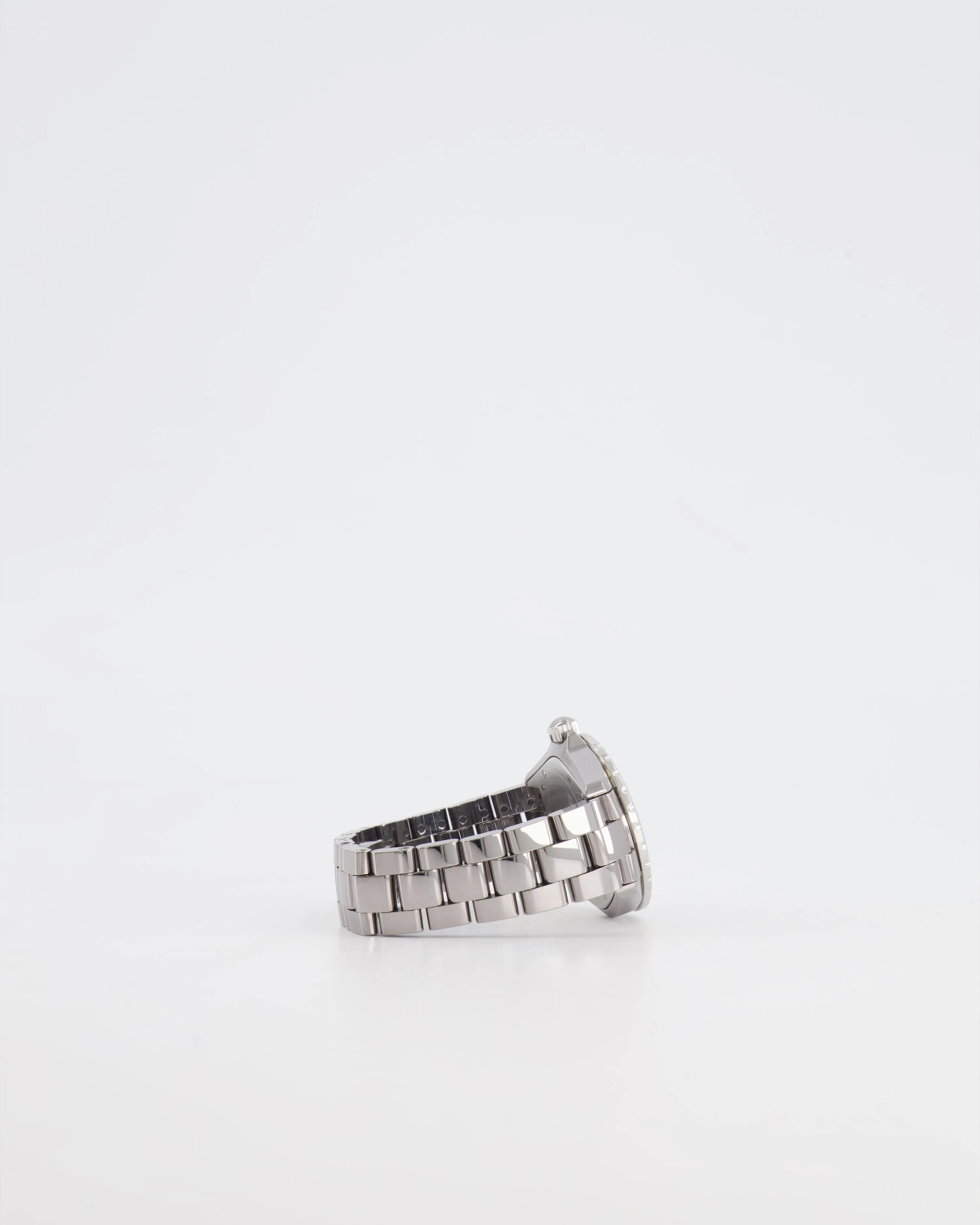 *fire Price*trendy Inspired  Chanel Silver Ceramic Steel J12 Watch 38mm Rrp £6,750