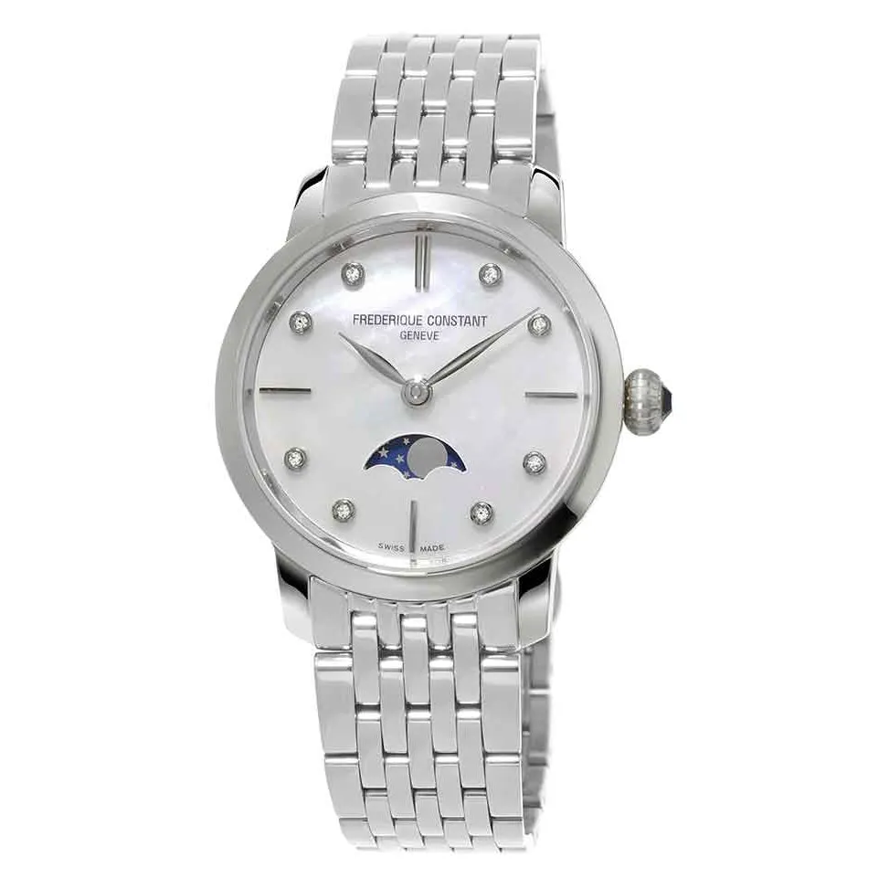 Frederique Constant Slimline Ladies Moonphase Quartz